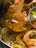 Crayfish stew (close-up)