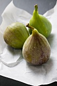 Three figs on paper