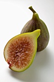 Whole fig and half a fig