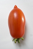 A plum tomato