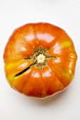 A tomato from above