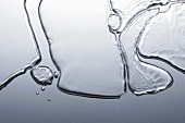 Water with air bubbles