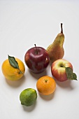 Apples, pear and citrus fruit