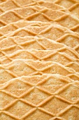 Ice cream wafers (close-up)