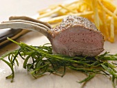 Rack of lamb with rosemary