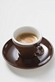 Cup of espresso with crema