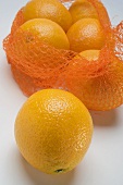 Oranges in a net