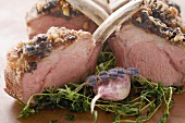 Rack of lamb with herb crust