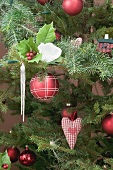 Decorated Christmas tree (detail)