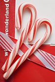 Two candy canes for Christmas