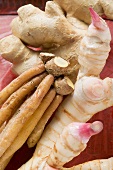 Ginger, galangal and fingerroot