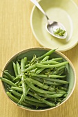 Green beans with herbs