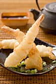 Deep-fried shrimps in batter (Asia)