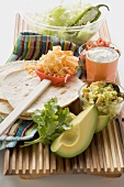 Ingredients for Mexican dishes