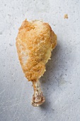 Breaded chicken leg