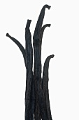 Several vanilla pods