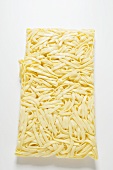 Noodles with packaging removed