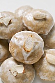 Iced almond biscuits