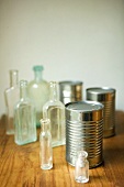 Assorted Jars and Cans