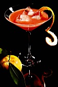 Ein Mandarinen-Cocktail