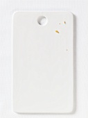 White porcelain board (overhead view)