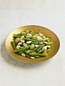 Green Beans with Slivered Almonds and Onions