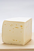 A piece of Butterkäse cheese