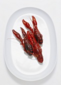 Cooked crayfish