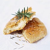 Focaccia with rosemary