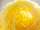 Spaghetti nest (close-up)