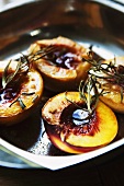 Roasted peaches