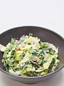 Savoy cabbage with bacon