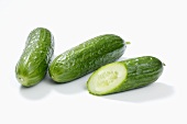 Three cucumbers