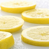 Several slices of lemon