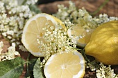 Lemons and elderflowers