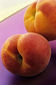 Two apricots (close-up)