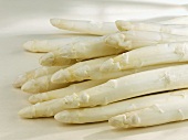 Fresh white asparagus