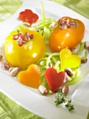 Stuffed peppers with beans