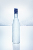 Ouzo in icy bottle
