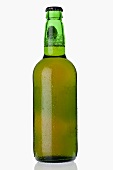 A chilled bottle of lager