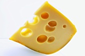 Gruyere cheese, close-up
