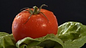 A rotating tomato