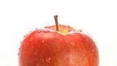 A rotating apple