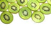Slices of kiwi fruit
