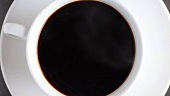 A cup of coffee (from above)