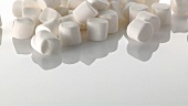 Viele weiße Marshmallows