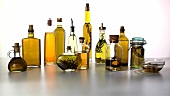 Various different oils