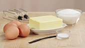 Ingredients for butter cream
