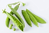Peas with pods