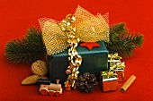 Christmas gift and Christmas decorations